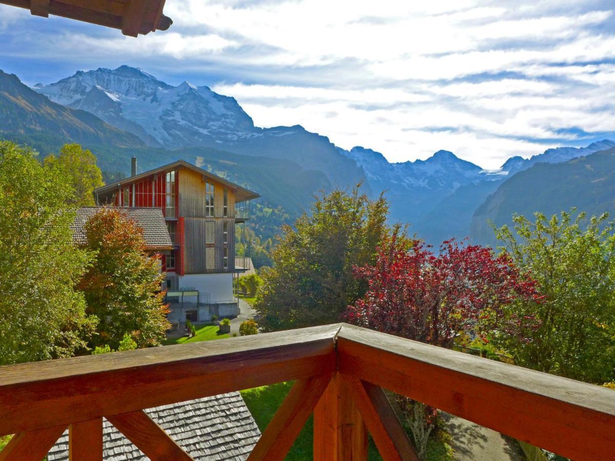 Apartment Rose Apt- Y By Interhome Wengen Exterior foto