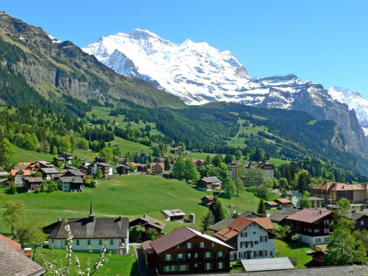 Apartment Rose Apt- Y By Interhome Wengen Exterior foto
